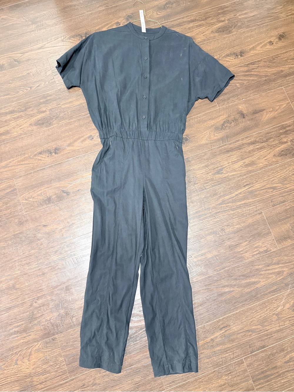 LULULEMON PERFECTLY POISED BLACK JUMPSUIT